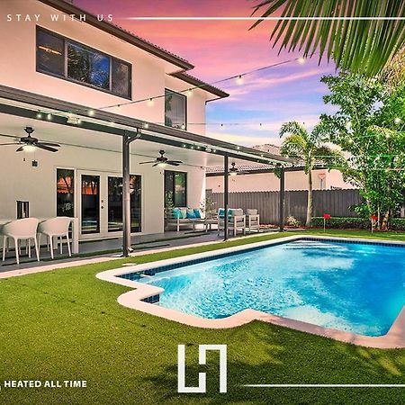 Luxury Beach Oasis - Heated Pool, Game Extravaganza L44 Miami Exterior foto