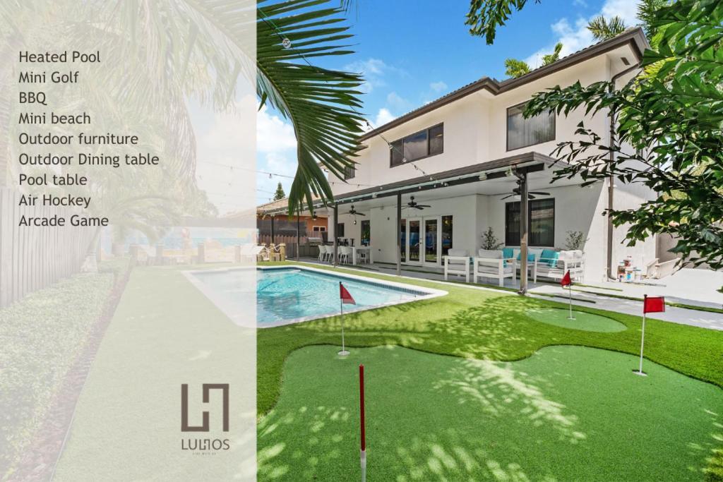 Luxury Beach Oasis - Heated Pool, Game Extravaganza L44 Miami Exterior foto